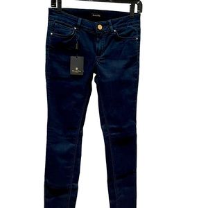 Massumi Dutti skinny fit dark blue pants
